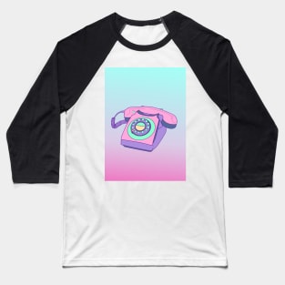 Aesthetic vintage telephone Baseball T-Shirt